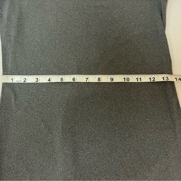 Grey Cuddl Duds  Long Sleeve Women's Microwear Lightweight Fleece Crew Neck Top - Picture 7 of 8